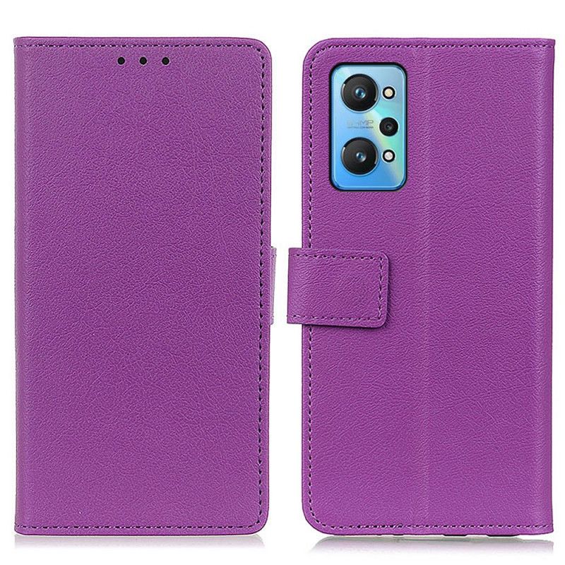 Kožené Puzdro Realme GT Neo 3T / Neo 2 Prémiová Liči Umelá Koža