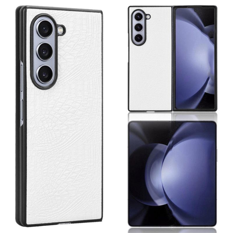 Kryt Samsung Galaxy Z Fold 6 Kožený Efekt