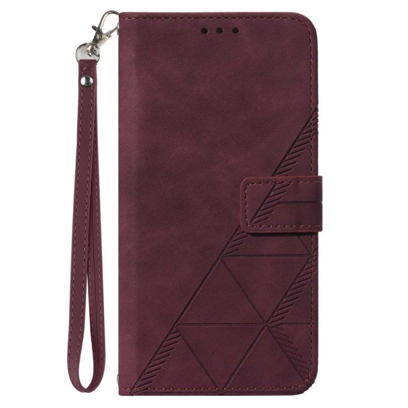Puzdro Samsung Galaxy Z Fold 6 Trojuholníky Popruhov