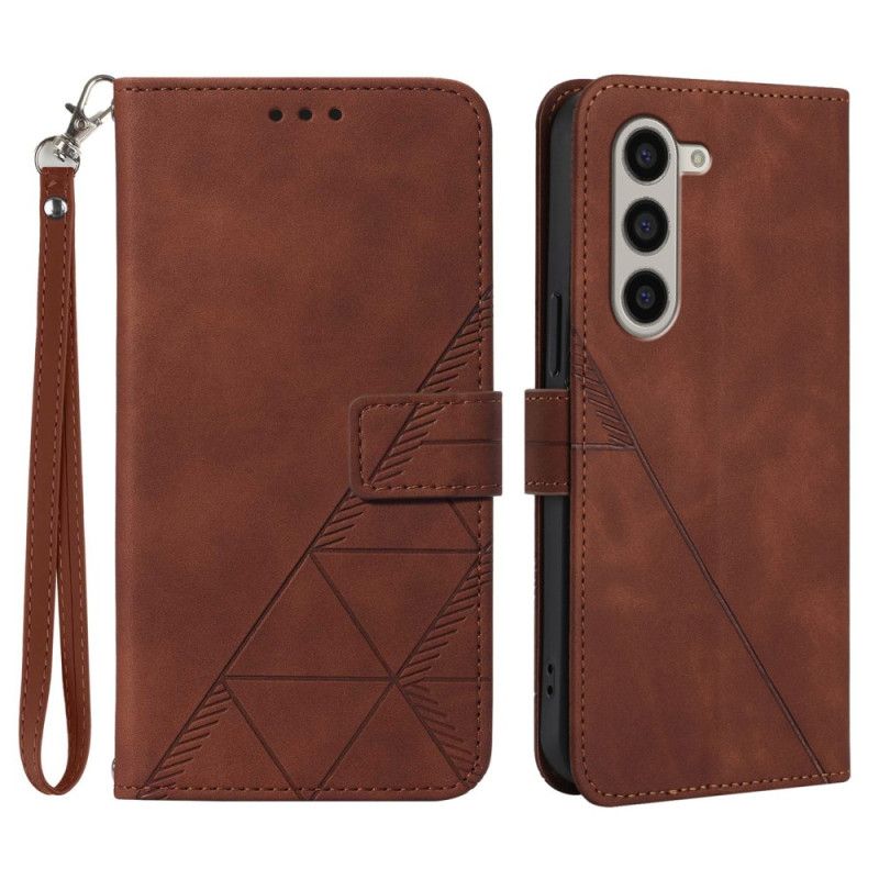 Puzdro Samsung Galaxy Z Fold 6 Trojuholníky Popruhov