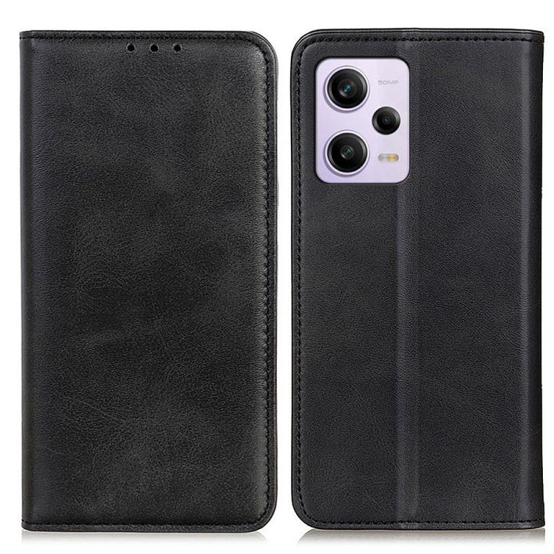 Flipové Puzdro Xiaomi Redmi Note 12 Pro Kožené Puzdro Klasická Štiepaná Koža