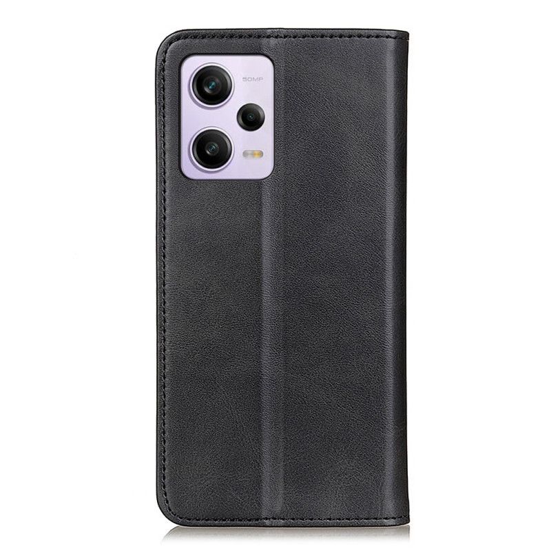 Flipové Puzdro Xiaomi Redmi Note 12 Pro Kožené Puzdro Klasická Štiepaná Koža