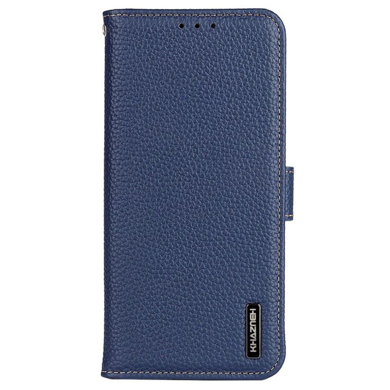 Kožené Puzdro Xiaomi Redmi Note 12 Pro Khazneh Liči Koža