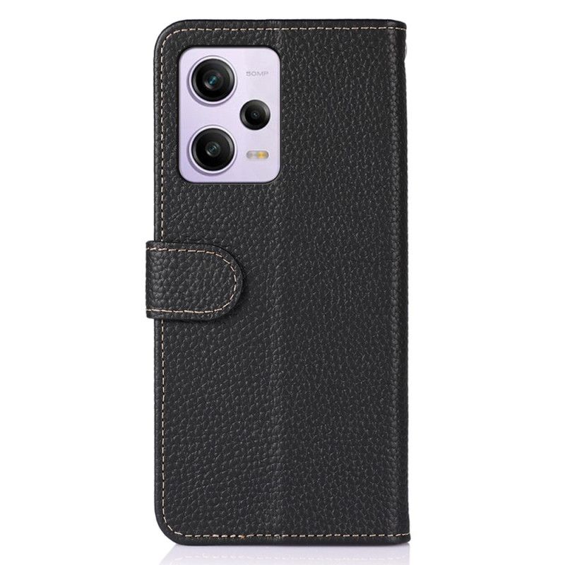 Kožené Puzdro Xiaomi Redmi Note 12 Pro Khazneh Liči Koža