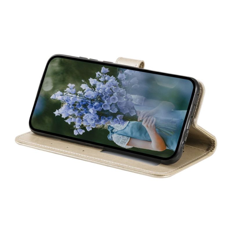 Peňaženkový Kryt Xiaomi Redmi Note 12 Pro Mandala Sun So Šnúrkou