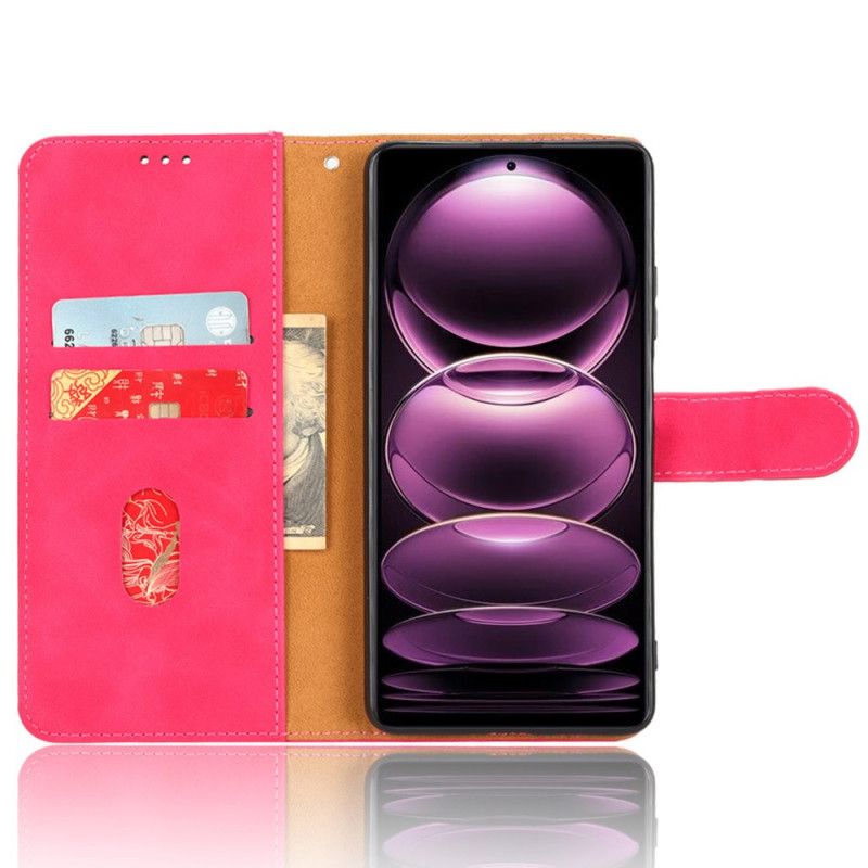 Peňaženkový Kryt Xiaomi Redmi Note 12 Pro Vintage So Šnúrkou