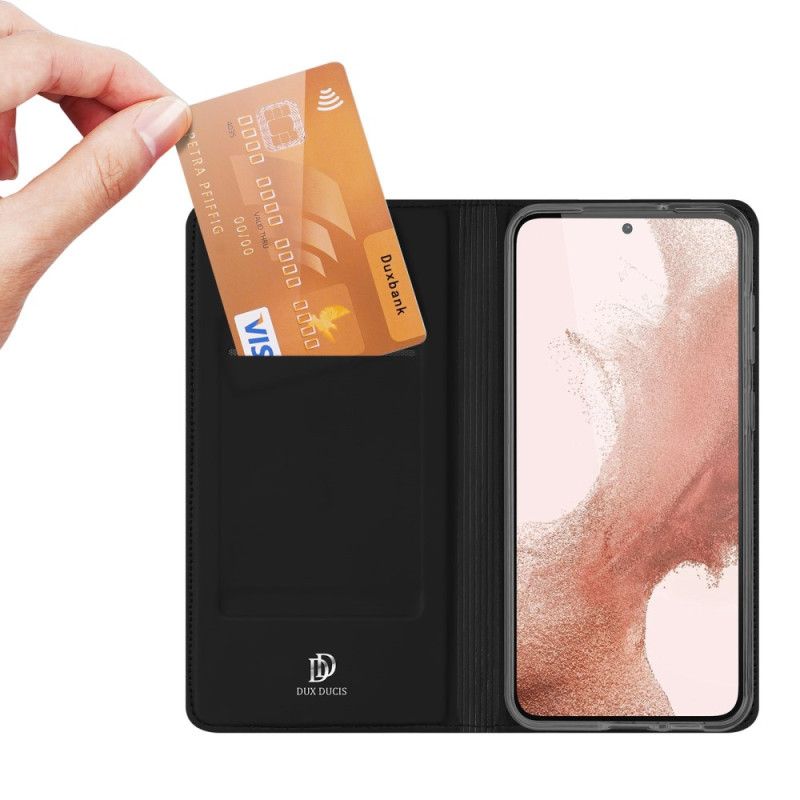 Flipové Puzdro Samsung Galaxy S23 5G Kožené Puzdro Skin Pro Series Dux Ducis
