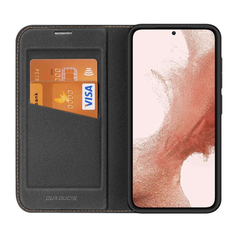 Flipové Puzdro Samsung Galaxy S23 5G Kožené Puzdro Skin X Series Dux Ducis