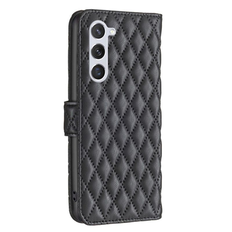 Kožené Puzdro Samsung Galaxy S23 5G Prešívaná Binfen Color