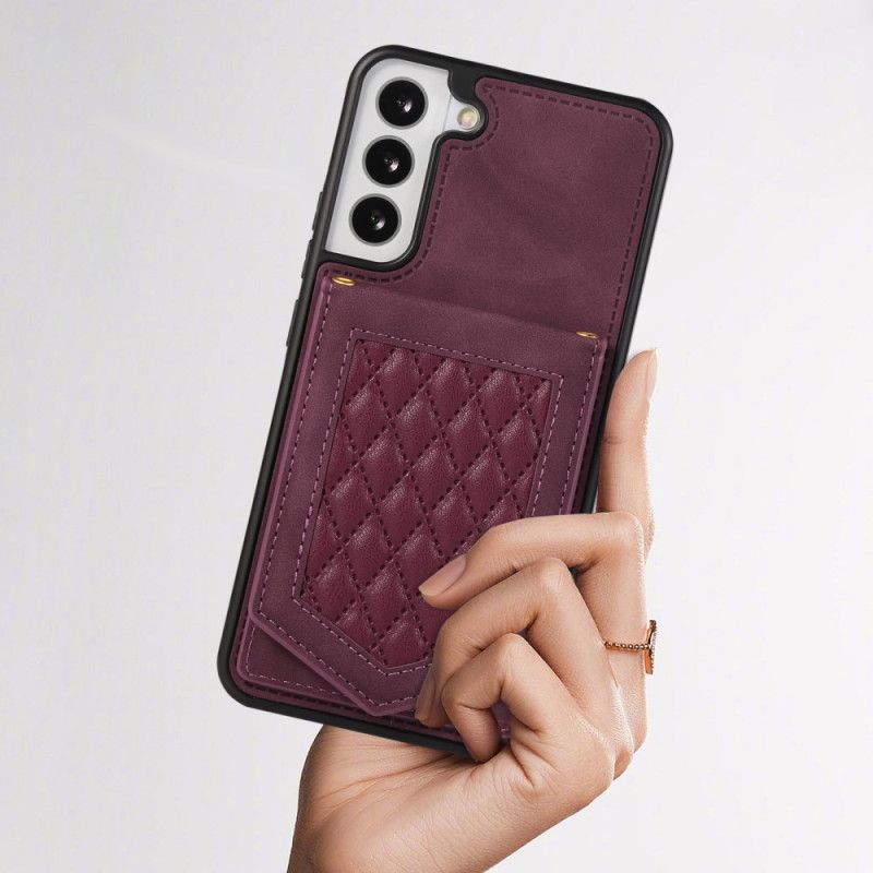 Kryt Samsung Galaxy S23 5G Držiak Rfid Karty S Popruhom Na Rameno