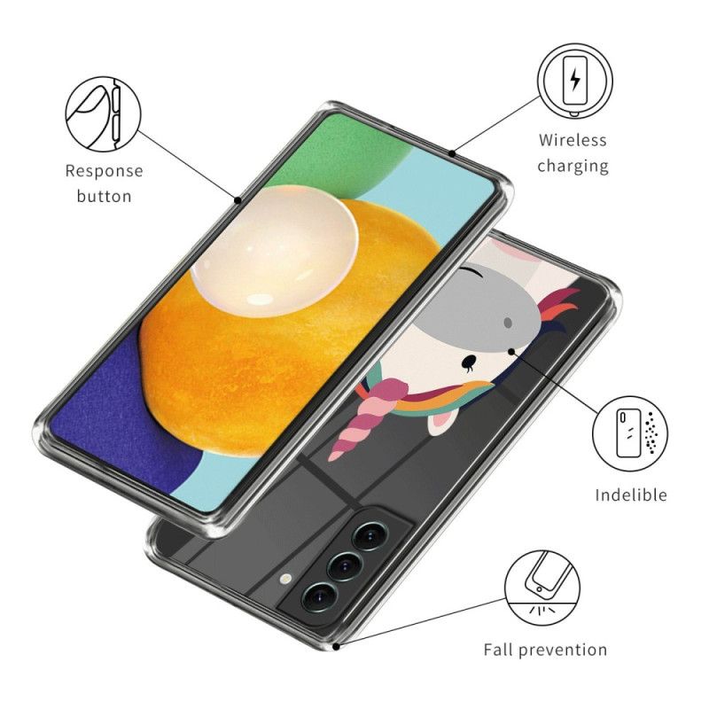 Kryt Samsung Galaxy S23 5G Jednorožec Bezšvové