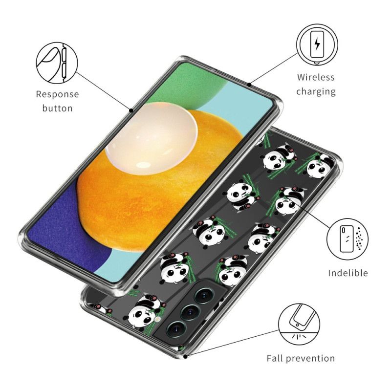 Kryt Samsung Galaxy S23 5G Malé Pandy