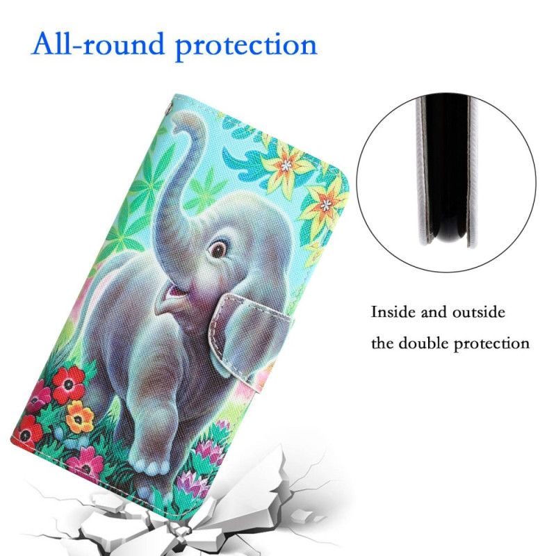 Peňaženkový Kryt Samsung Galaxy S23 Ultra 5G Tangá Elephant