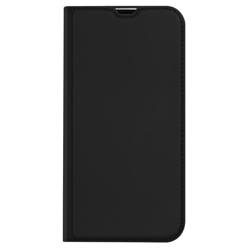 Flipové Puzdro iPhone 14 Pro Max Kožené Puzdro Skin Pro Dux Ducis