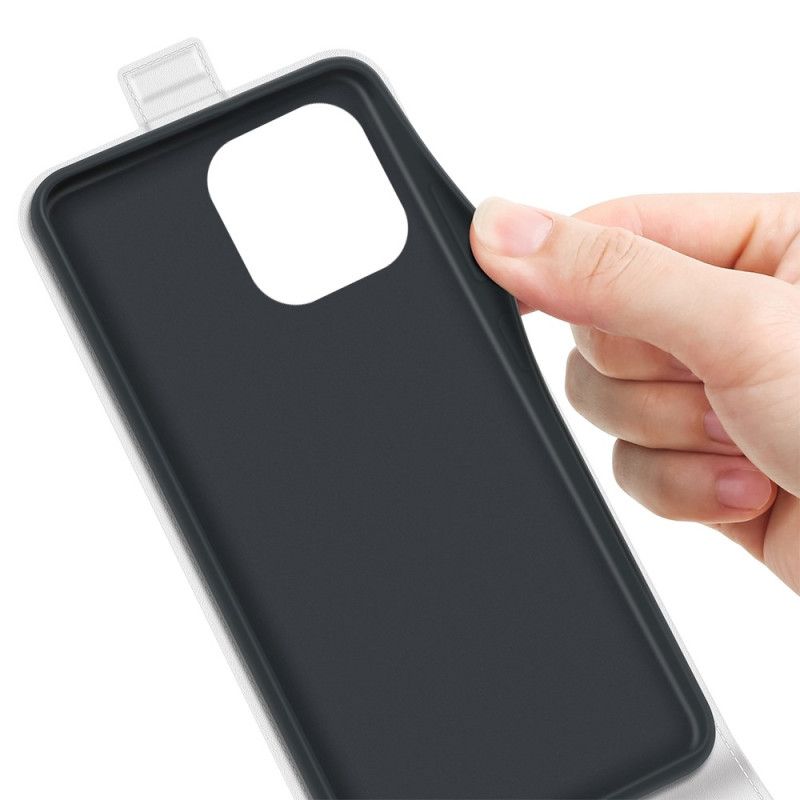 Kožené Puzdro iPhone 14 Pro Max Flipové Puzdro Efekt Vertikálnej Klapky
