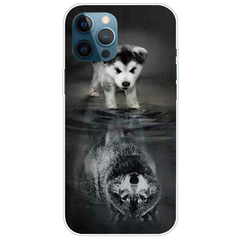 Kryt iPhone 14 Pro Max Deklinačný Vlk