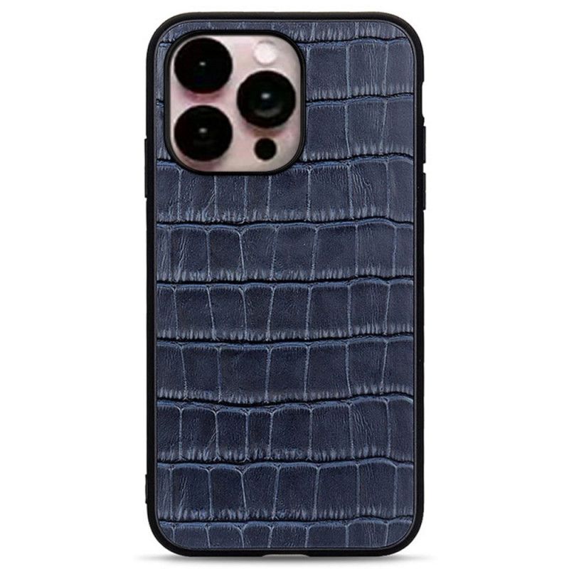 Kryt iPhone 14 Pro Max Originálna Krokodília Koža