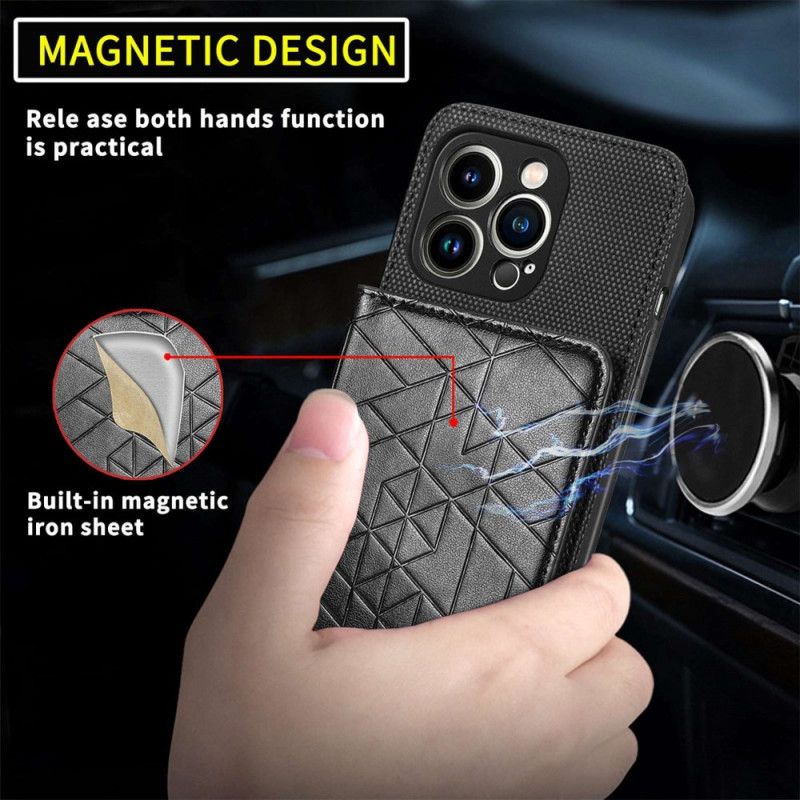 Kryt iPhone 14 Pro Max Peňaženkový Peňaženka A Šnúrka