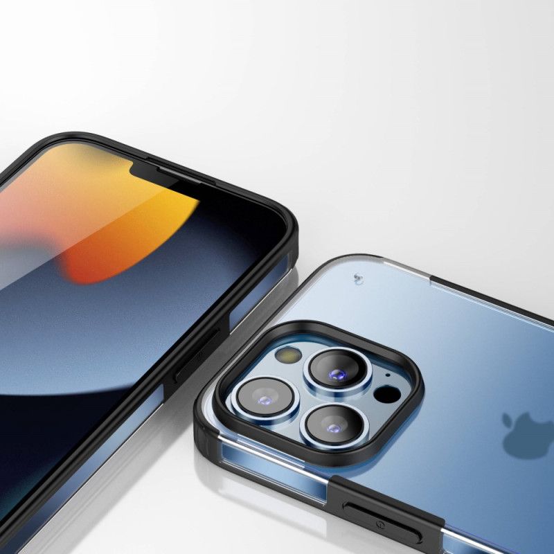 Kryt iPhone 14 Pro Max Priehľadné Silikónové Okraje