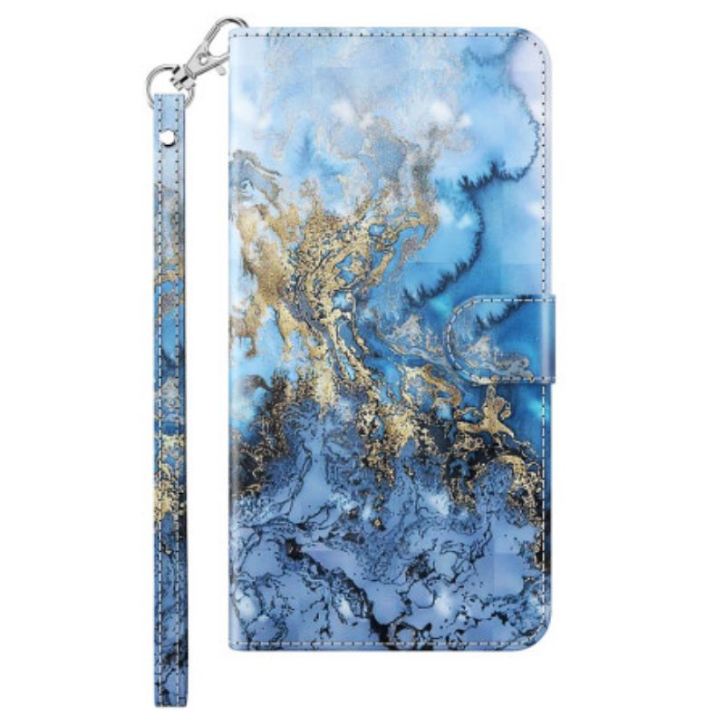 Kožené Puzdro iPhone 15 Pro 3d Dizajn S Popruhom