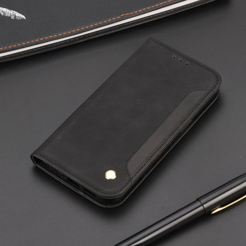 Flipové Puzdro Sony Xperia 10 IV Kožené Puzdro Dva Tóny