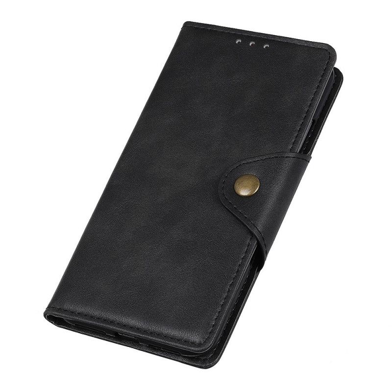 Kožené Puzdro Sony Xperia 10 IV Gombík Z Umelej Kože