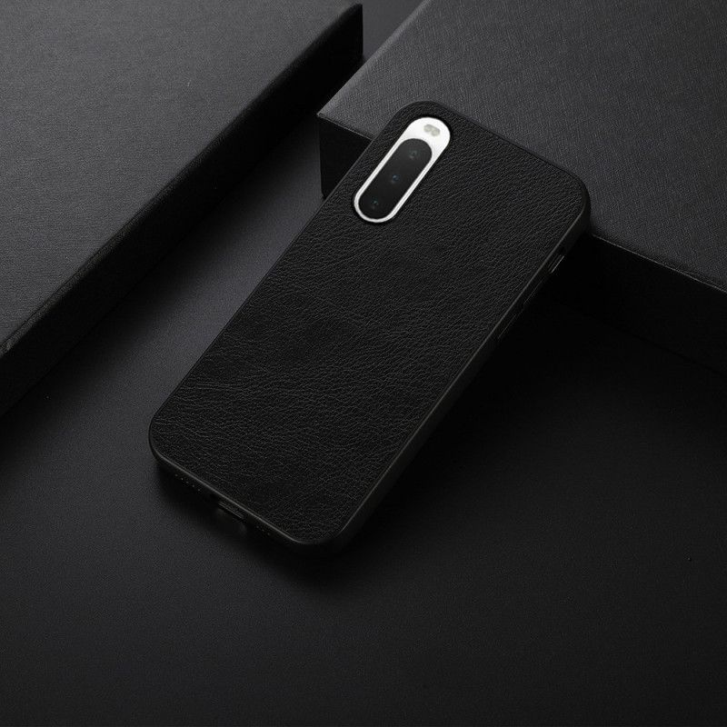 Kryt Sony Xperia 10 IV Kožený Štýl Liči