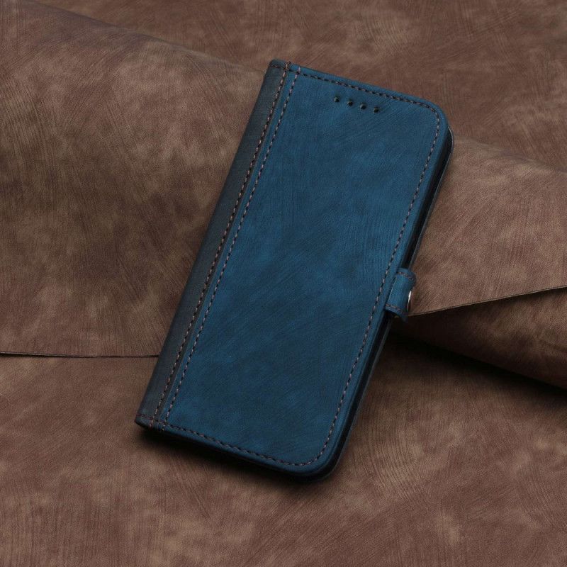Peňaženkový Kryt Sony Xperia 10 IV Dvojfarebné S Remienkom