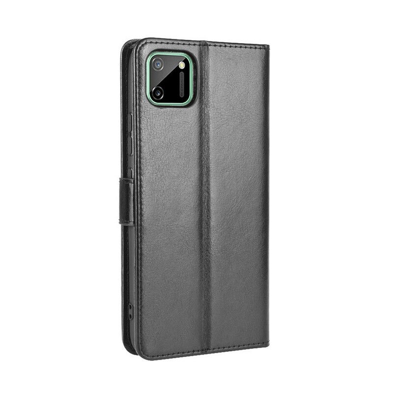Kožené Puzdro Realme C11 Krikľavá Umelá Koža