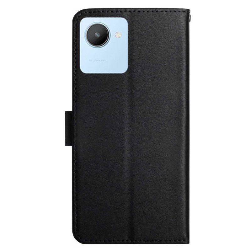 Kožené Puzdro Realme C30 Pravá Koža Nappa