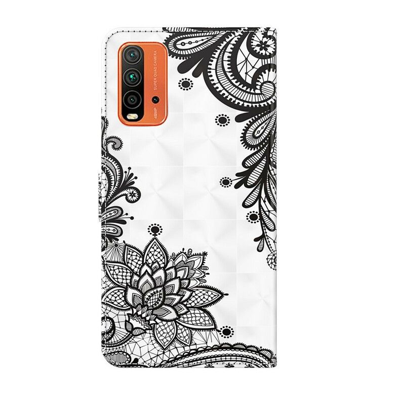 Flipové Puzdro Xiaomi Redmi 9T Elegantná Čipka