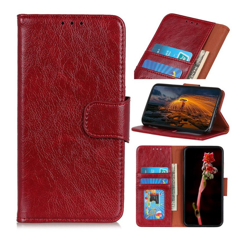 Kožené Puzdro Xiaomi Redmi 9T Delená Koža Nappa