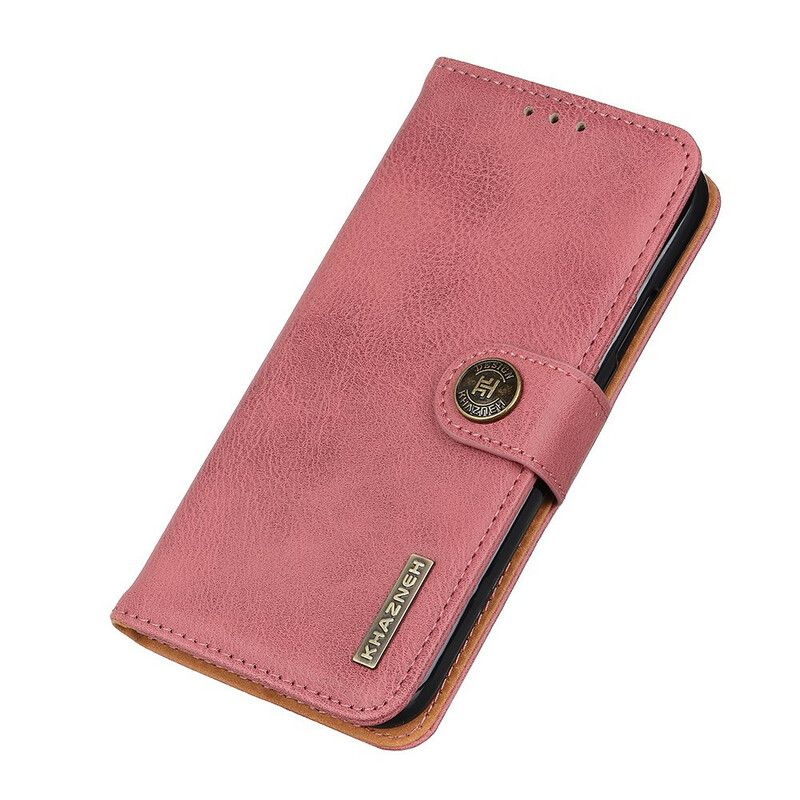 Kožené Puzdro Xiaomi Redmi 9T Imitácia Kože Khazneh