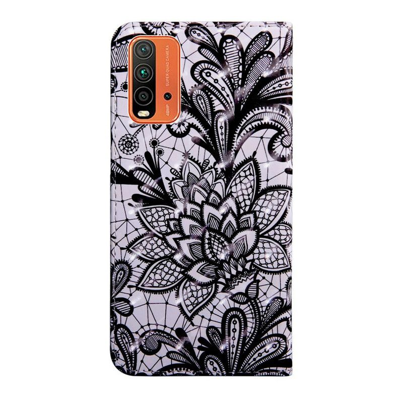 Kožené Puzdro Xiaomi Redmi 9T Úplne Čipka