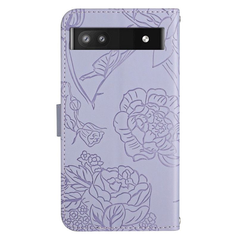 Flipové Puzdro Google Pixel 6A Prémiové Tangá Butterflies