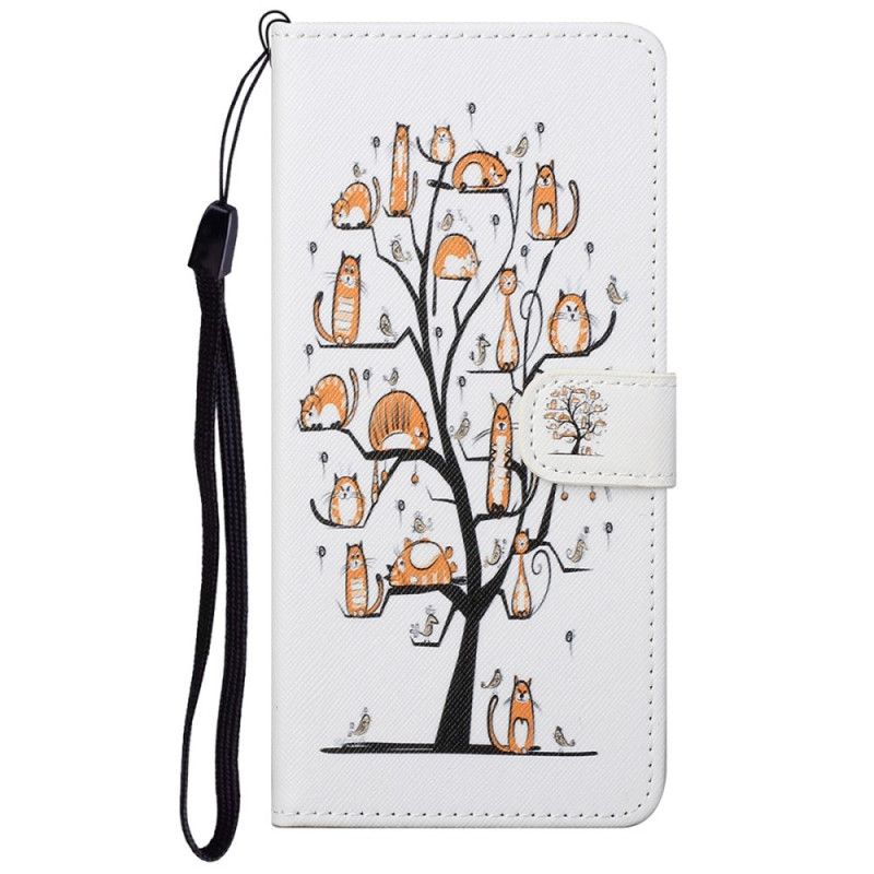 Kožené Puzdro Google Pixel 6A Tangá Cats