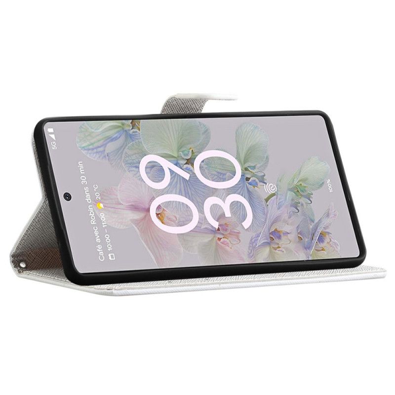 Kožené Puzdro Google Pixel 6A Tangá Cats