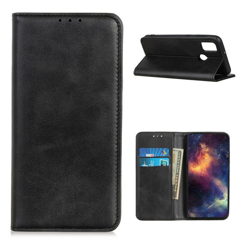 Flipové Puzdro OnePlus Nord N100 Kožené Puzdro Štiepaná Koža