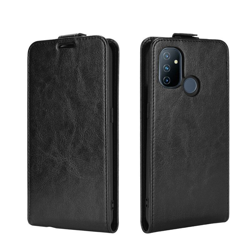 Kožené Puzdro OnePlus Nord N100 Flipové Puzdro Efekt Vertikálnej Klapky