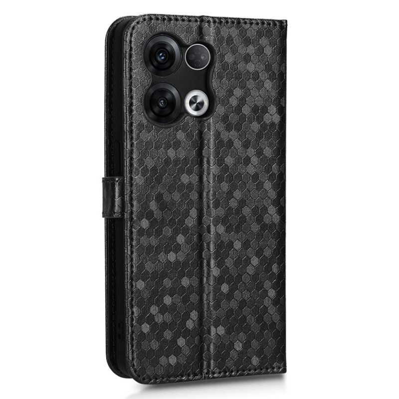 Flipové Puzdro Oppo Reno 8 Pro 3d Strappy Design