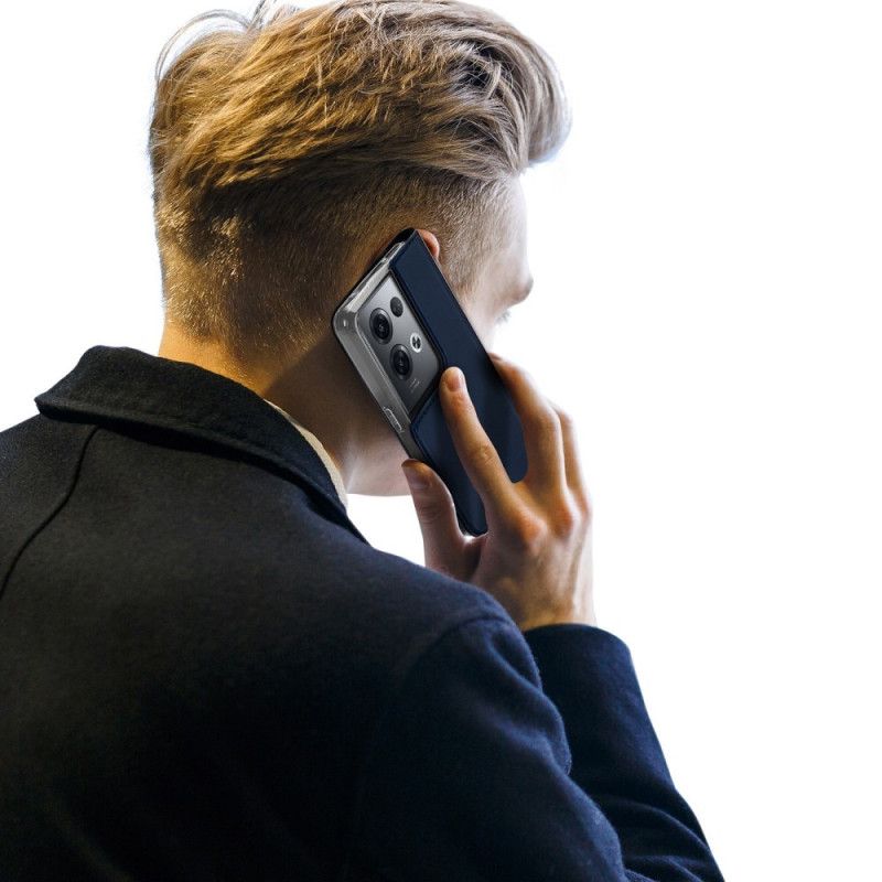 Flipové Puzdro Oppo Reno 8 Pro Kožené Puzdro Skin Pro Dux Ducis