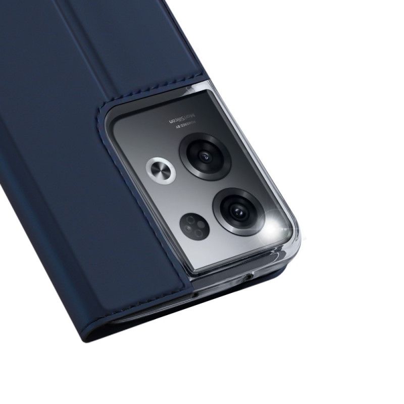 Flipové Puzdro Oppo Reno 8 Pro Kožené Puzdro Skin Pro Dux Ducis