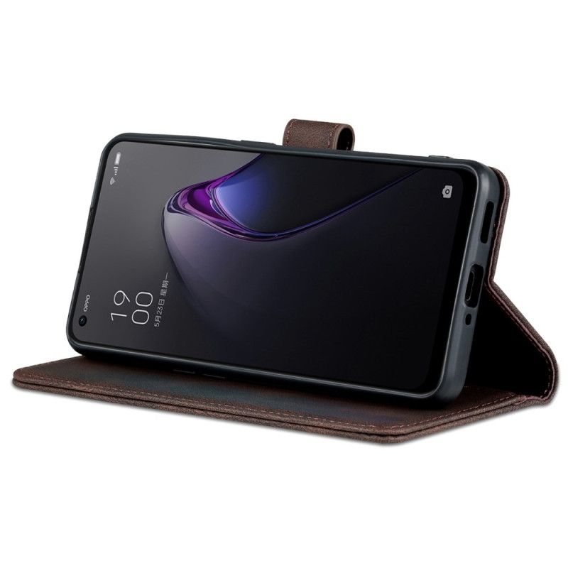 Kožené Puzdro Oppo Reno 8 Pro Azns Vintage Kožený Efekt