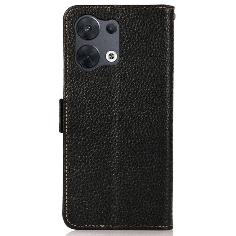 Kožené Puzdro Oppo Reno 8 Pro Liči Koža Khazneh Rfid