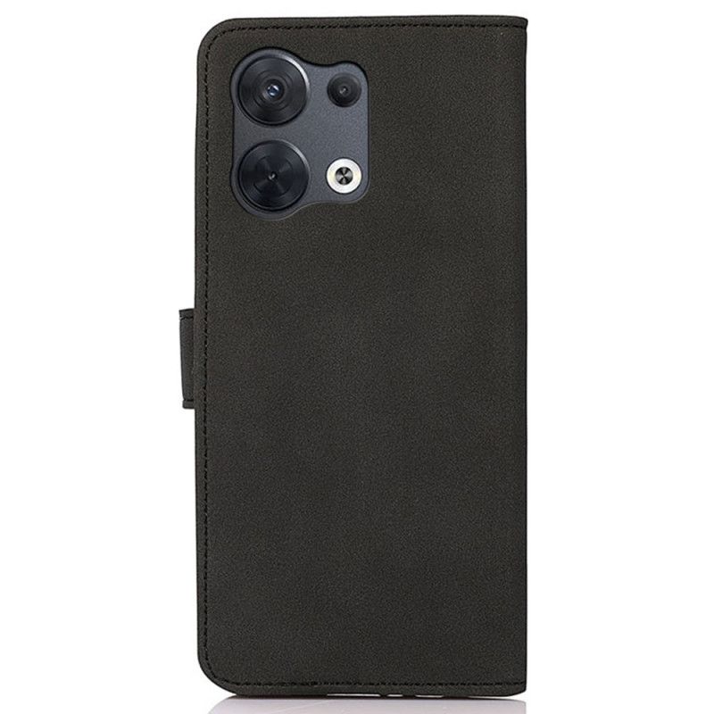 Kožené Puzdro Oppo Reno 8 Pro Módny Kožený Efekt Khazneh