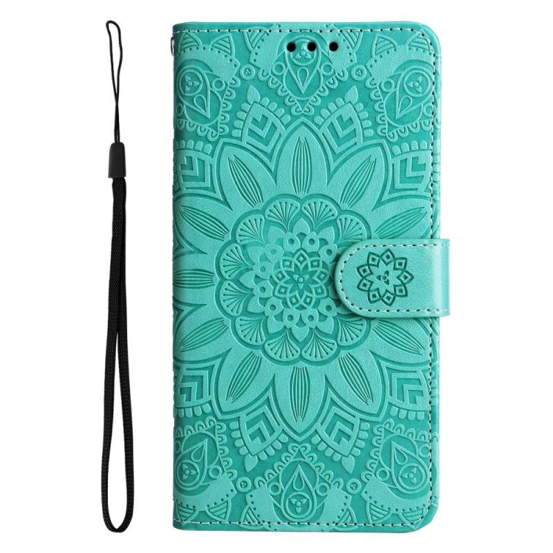 Kožené Puzdro Oppo Reno 8 Pro Strappy Slnečnica