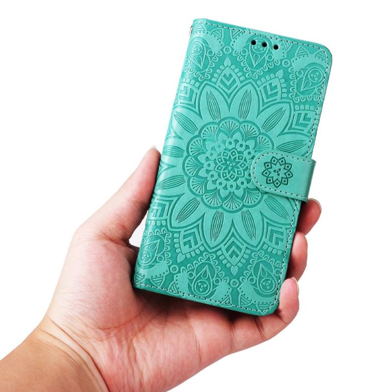 Kožené Puzdro Oppo Reno 8 Pro Strappy Slnečnica