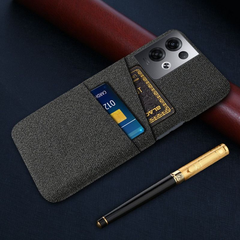 Kryt Oppo Reno 8 Pro Tkanina Na Držiaky Kariet