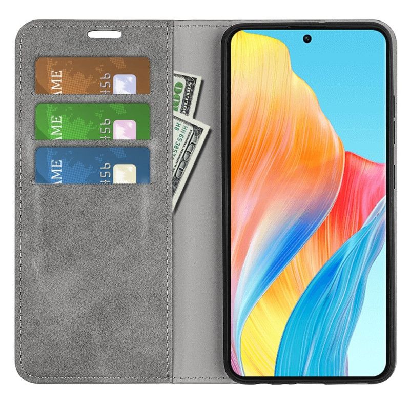 Kožené Puzdro Oppo A98 5g Klasika