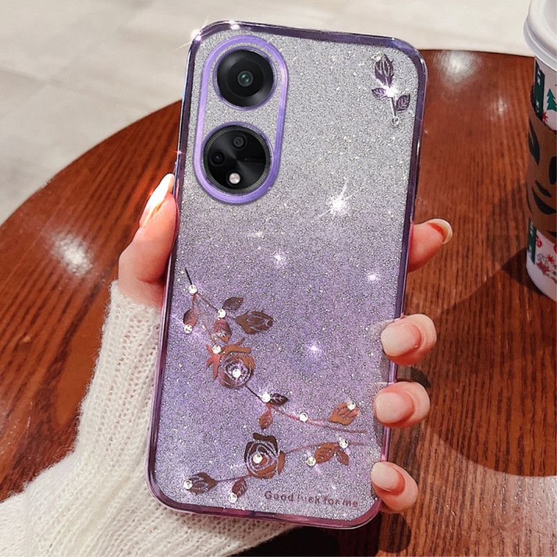 Kryt Oppo A98 5g Kvety A Kamienky Kadem